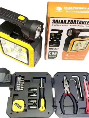 Kit Herramientas Linterna Y Cargador