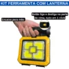 Kit Herramientas Linterna Y Cargador