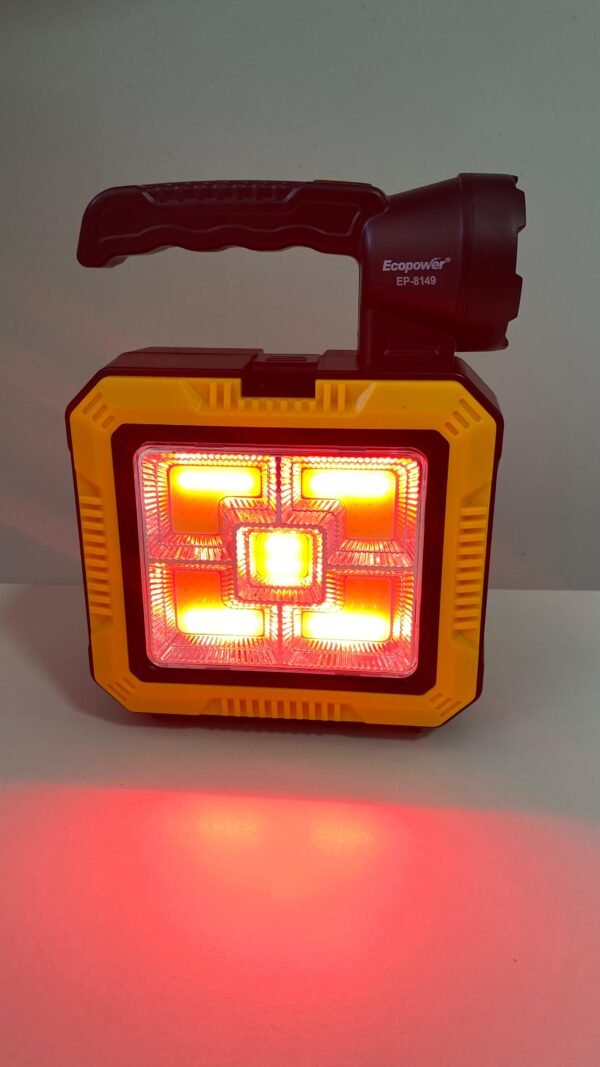 Linterna Multifuncional Recargable Solar